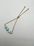 Light Blue Turquoise Bolo Bracelet