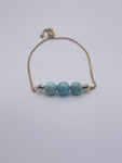 Light Blue Turquoise Bolo Bracelet