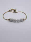 White Turquoise Stone Bracelet